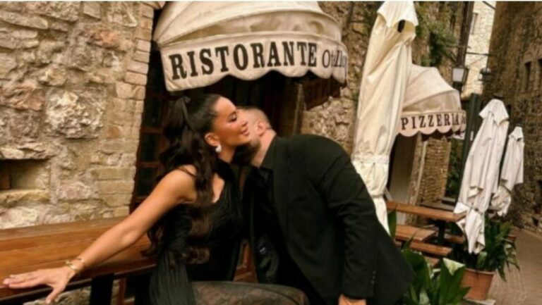 “Të dua gjithë jetën” – Dafina Zeqiri me dedikim romantik për bashkëshortin e saj Kreshnikun /FOTO-DETAJE