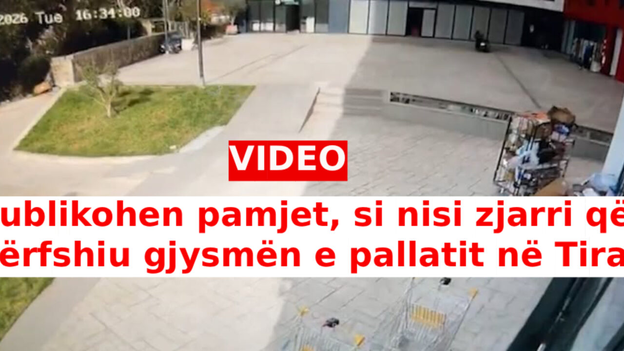Publikohen pamjet, si nisi zjarri që përfshiu gjysmën e pallatit në Tiranë