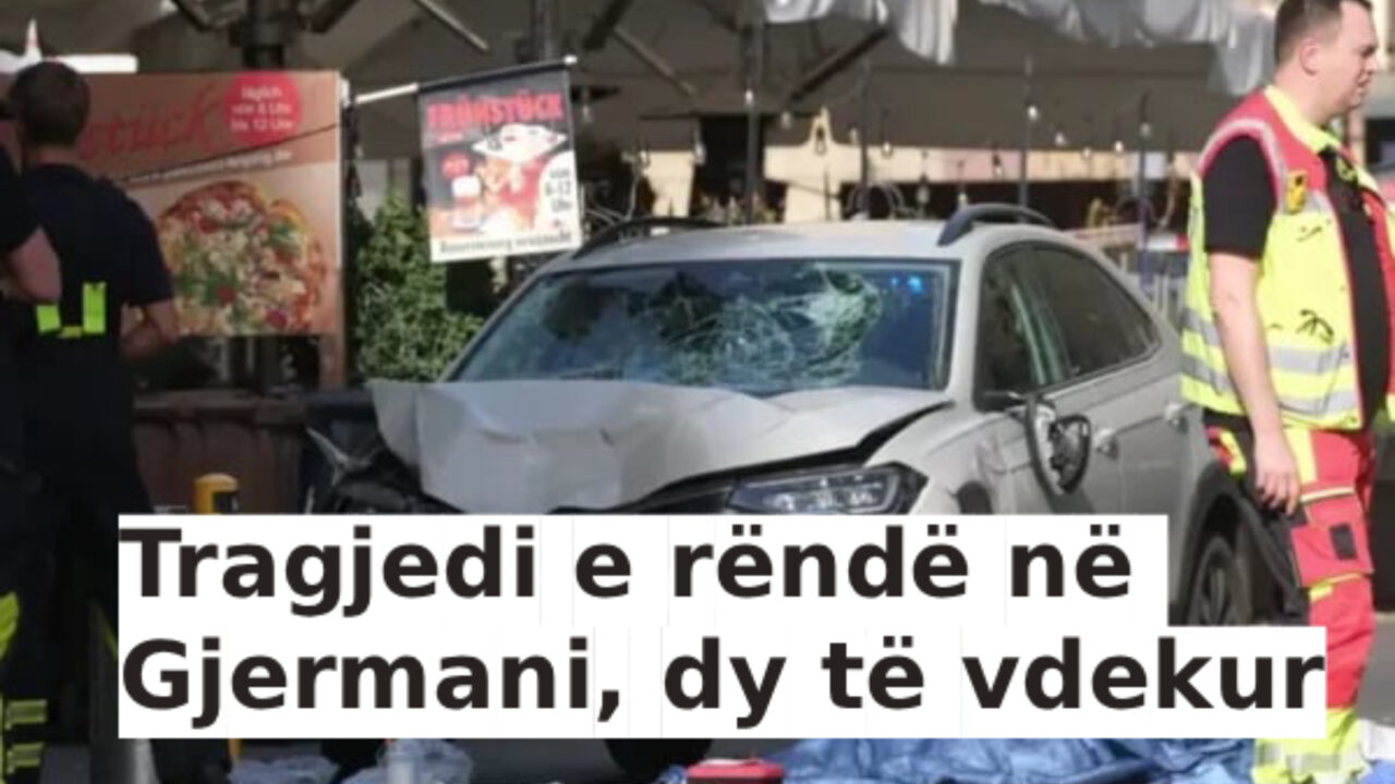 Tragjedi e rëndë në Gjermani, dy të vdekur